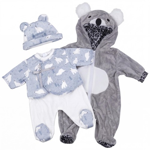 Baby reborn doll - 20", clothes