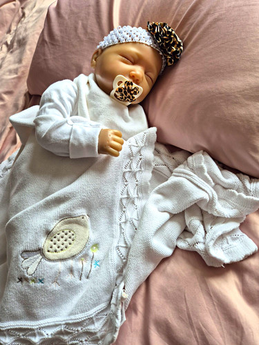 Reborn sleeping baby doll - sleeping,