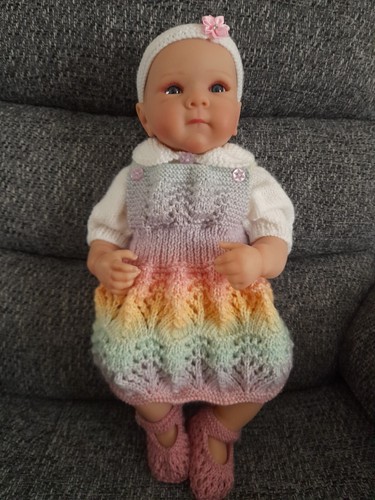 Brand new hand knit piece - hand, 4