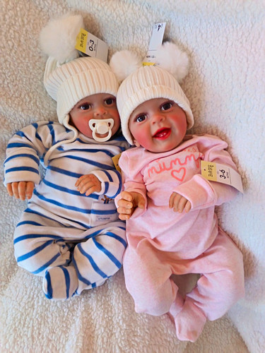 Reborn baby twins - baby,