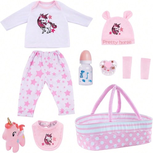 Piece reborn baby doll - 8-piece,