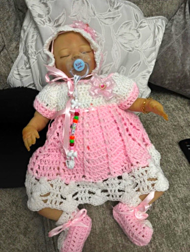 Baby reborn doll - baby, blonde