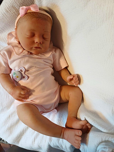 Reborn baby girl doll - baby,