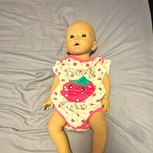 Reborn silicone doll blue - silicone, eyed