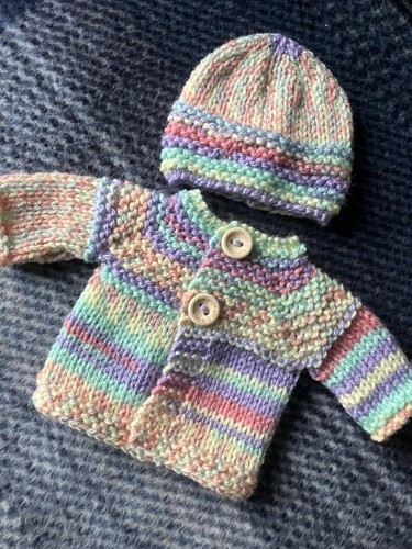 Hand knitted dolls - hand, fit