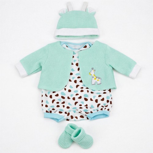 Baby boy doll clothes mint - baby,