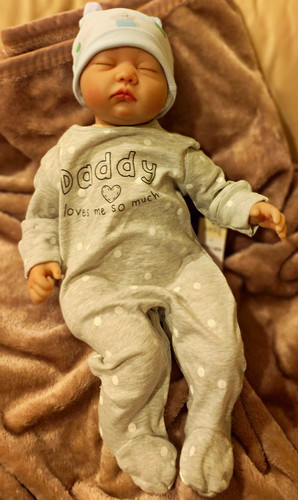 Reborn baby doll brown - reborn,