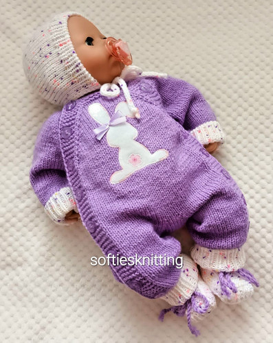 Hand knitted all - hand, all-in-one