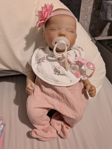 Reborn baby girl doll - reborn,