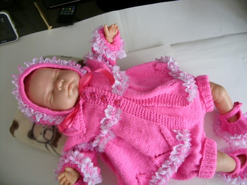 Hand knitted dolls - hand,