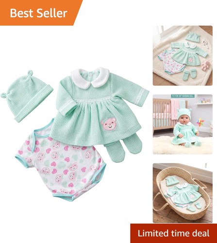 Charming mint green doll - mint,
