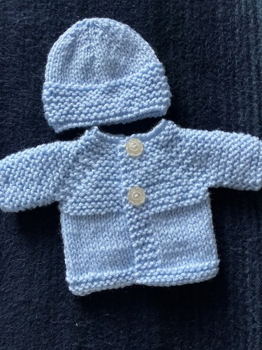 Hand knitted dolls clothes fit - hand,