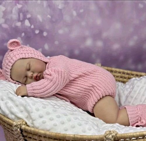 Sleeping baby doll 50cm light - baby,