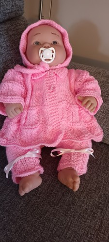 Hand knitted clothes fit - knitted,
