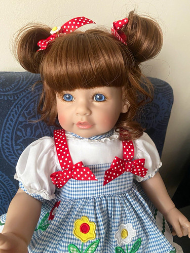 Reborn adora doll - adora, brown